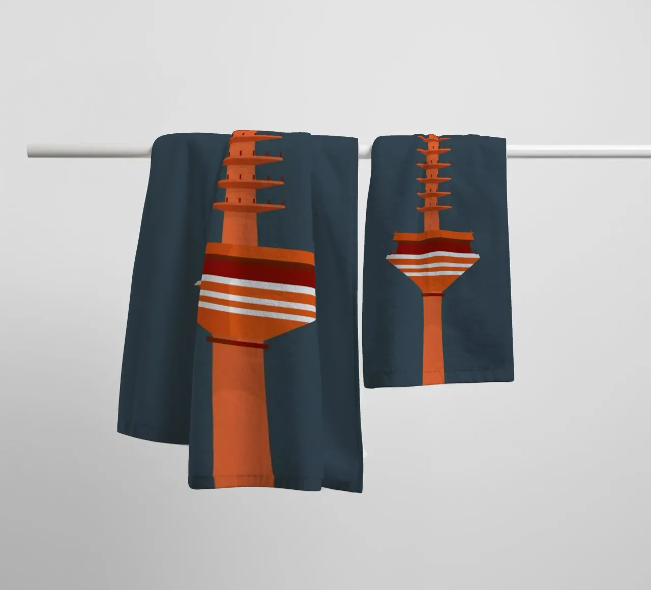 Frankfurt towel by Designliga Products GmbH & Co. KG