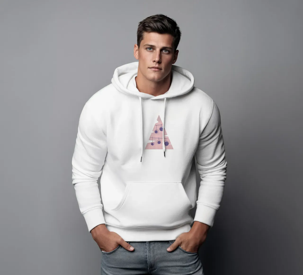 Navidad felpa con cappuccio da DesigndN Christmassy