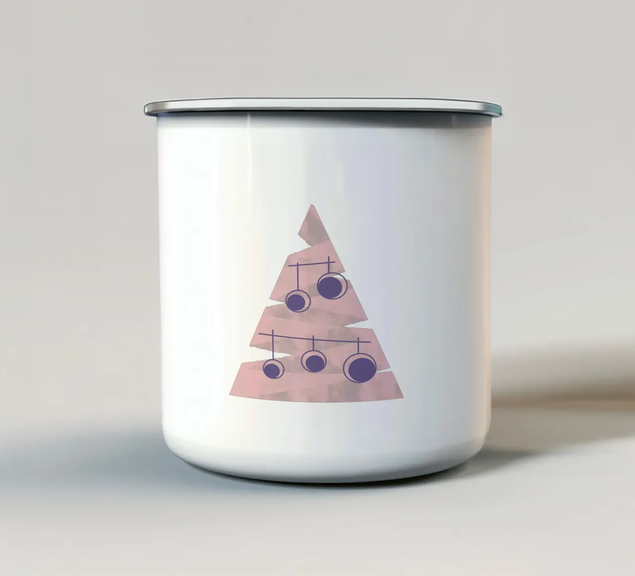 Navidad tazza in smalto da DesigndN Christmassy