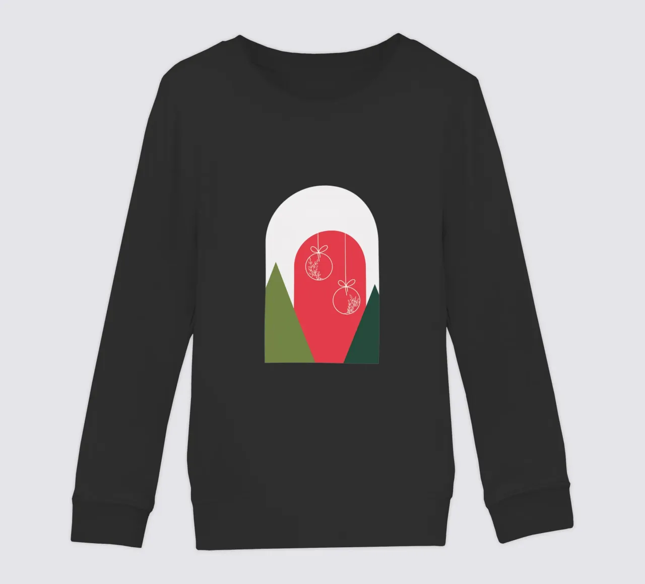 Minimal Xmas Snow Globe felpa bambino da DesigndN Christmassy