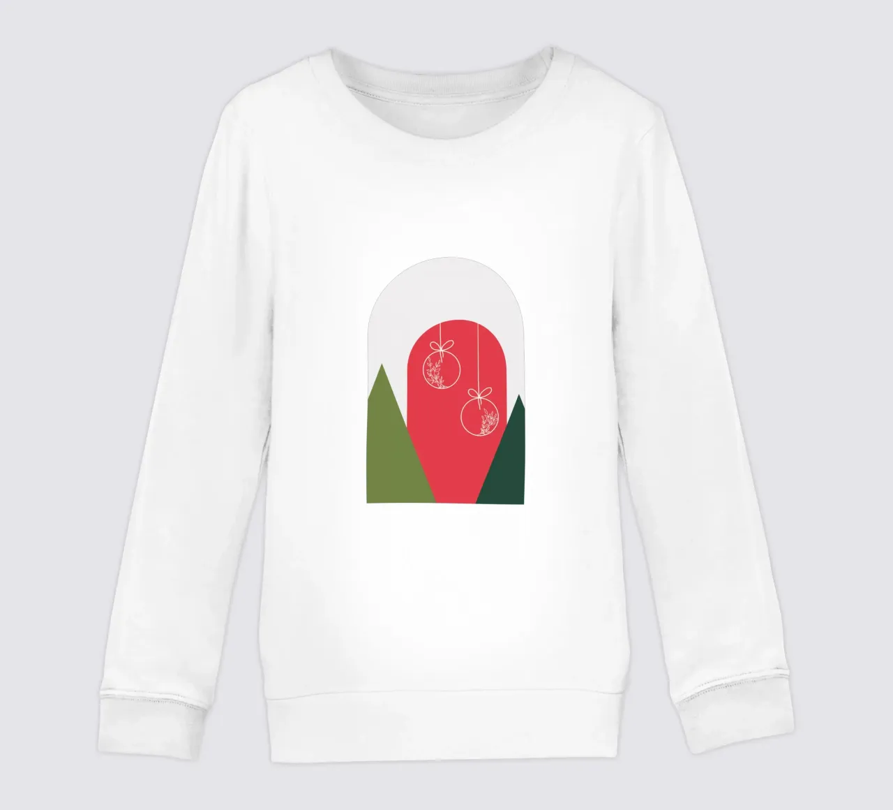 Minimal Xmas Snow Globe felpa bambino da DesigndN Christmassy