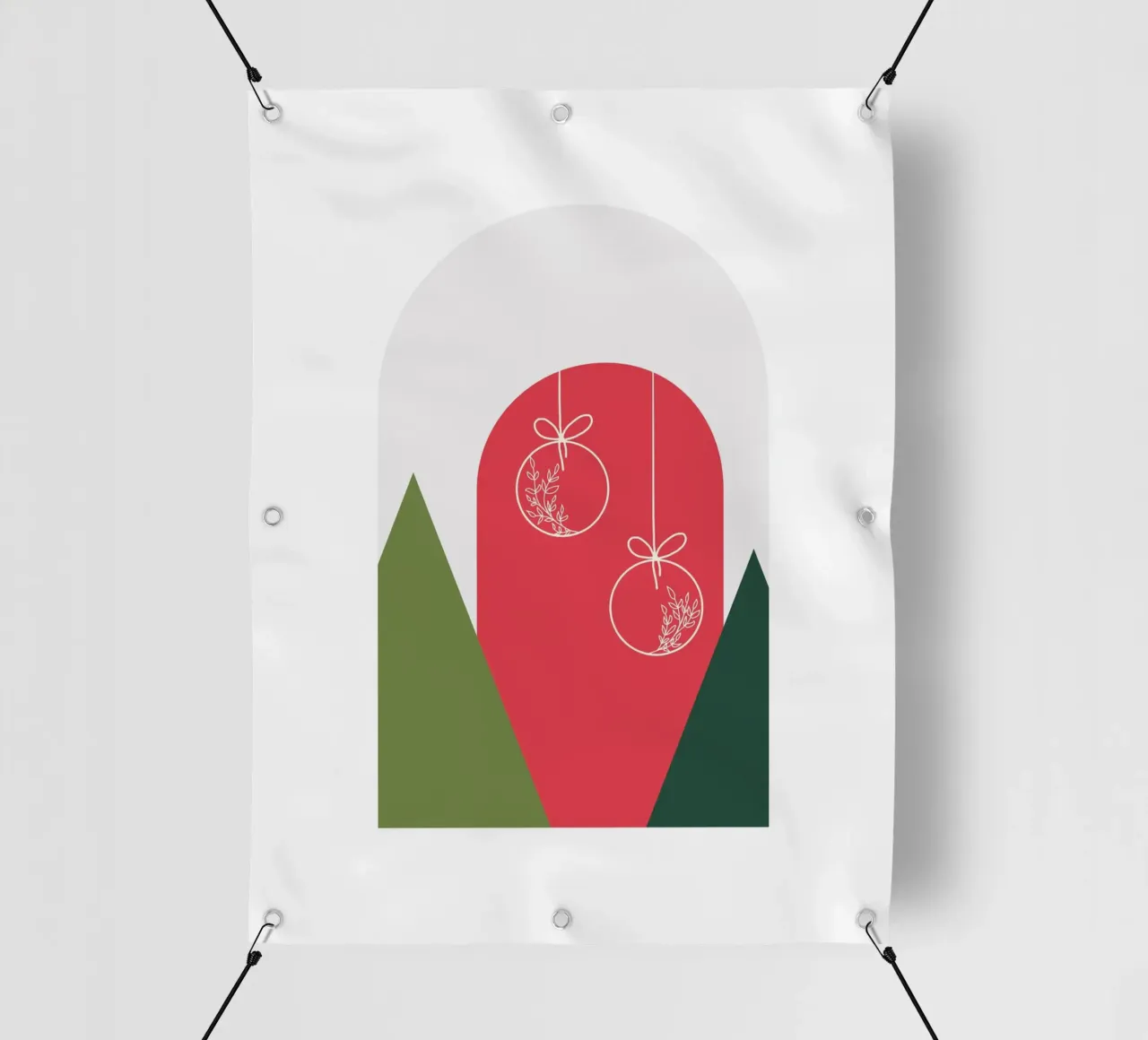 Minimal Xmas Snow Globe telo in pvc da DesigndN Christmassy