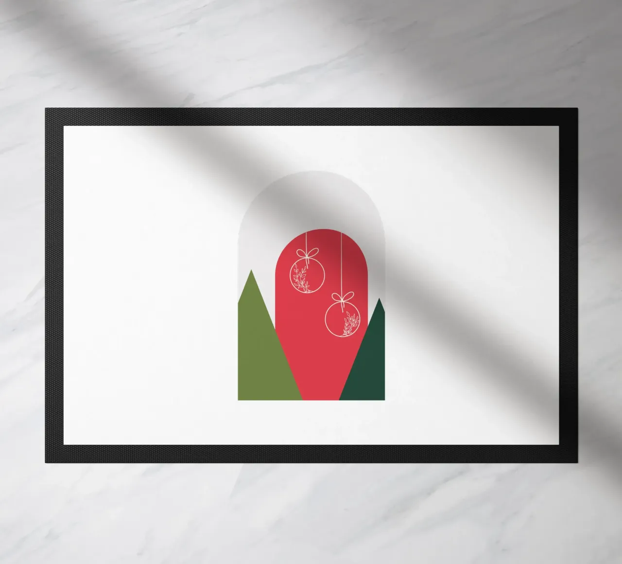 Minimal Xmas Snow Globe zerbino da DesigndN Christmassy