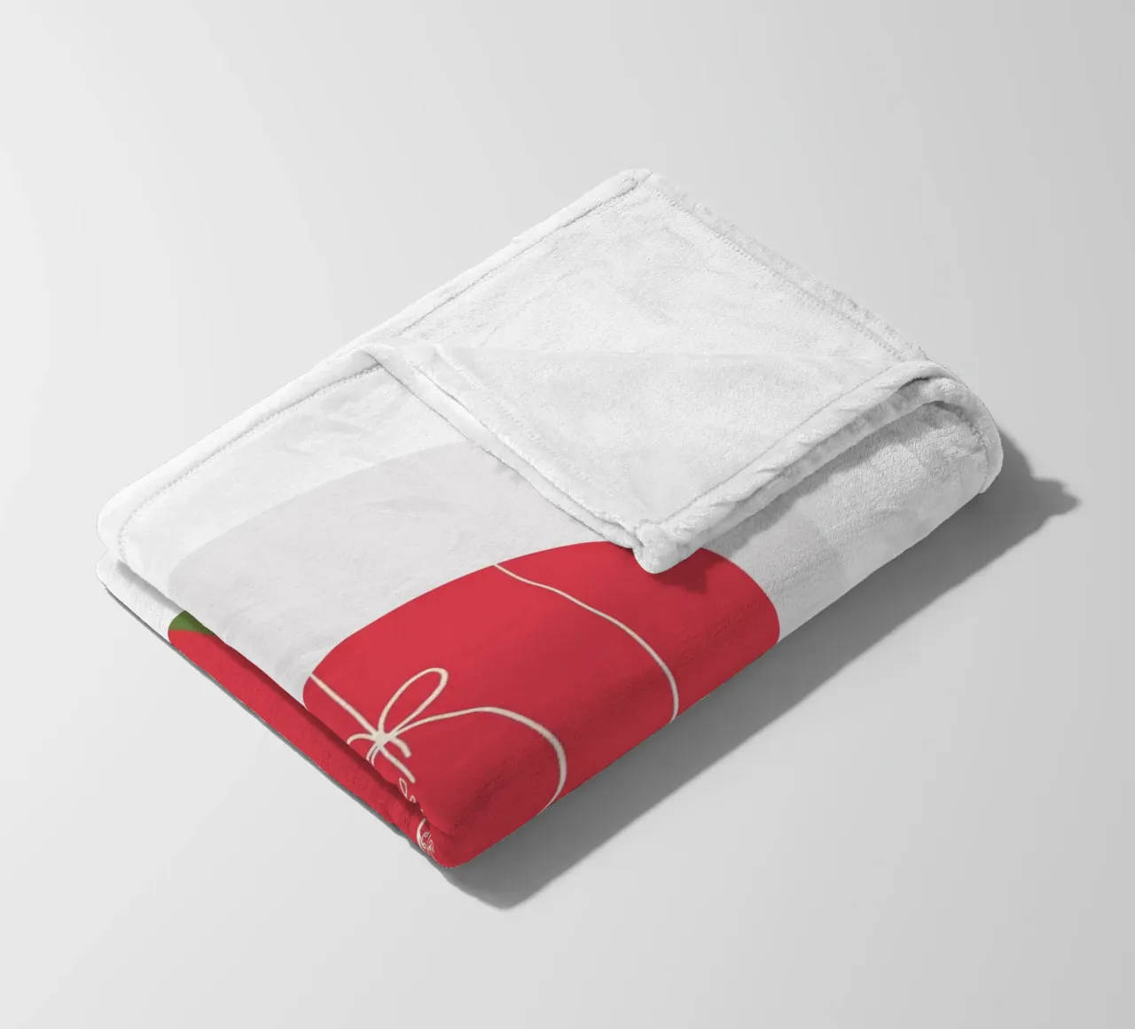 Minimal Xmas Snow Globe coperta in pile da DesigndN Christmassy