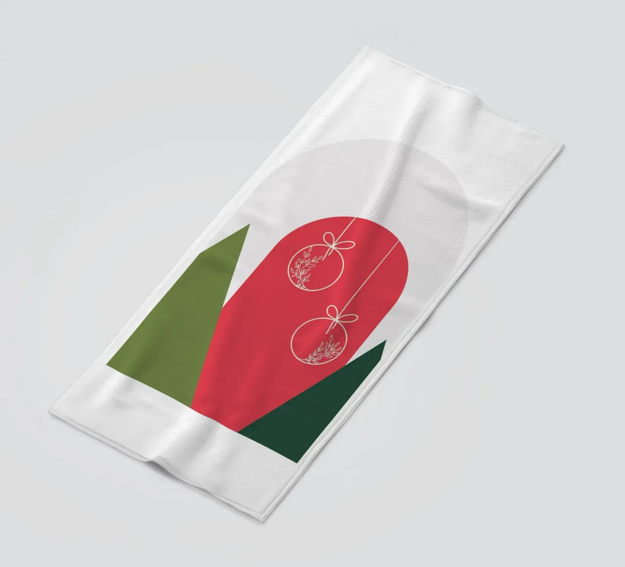 Minimal Xmas Snow Globe telo mare da DesigndN Christmassy