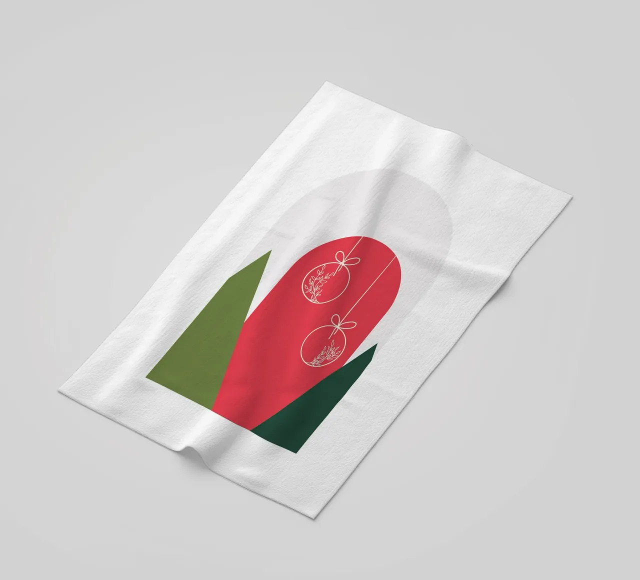 Minimal Xmas Snow Globe telo mare da DesigndN Christmassy