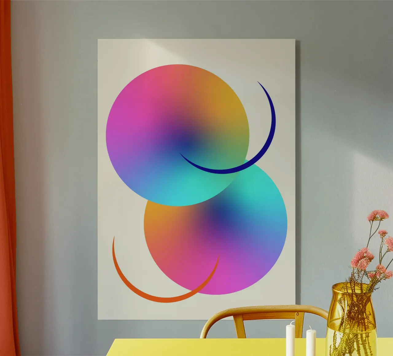 Aura Moon plexiglass da Sen Studio Art