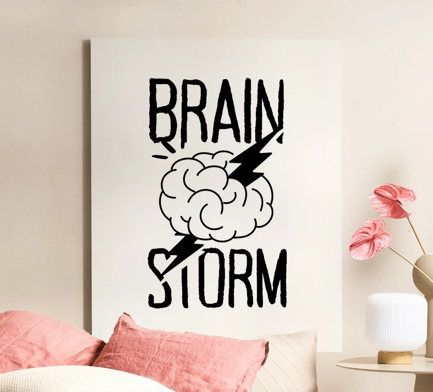 BRAIN STORM tela da BAWA