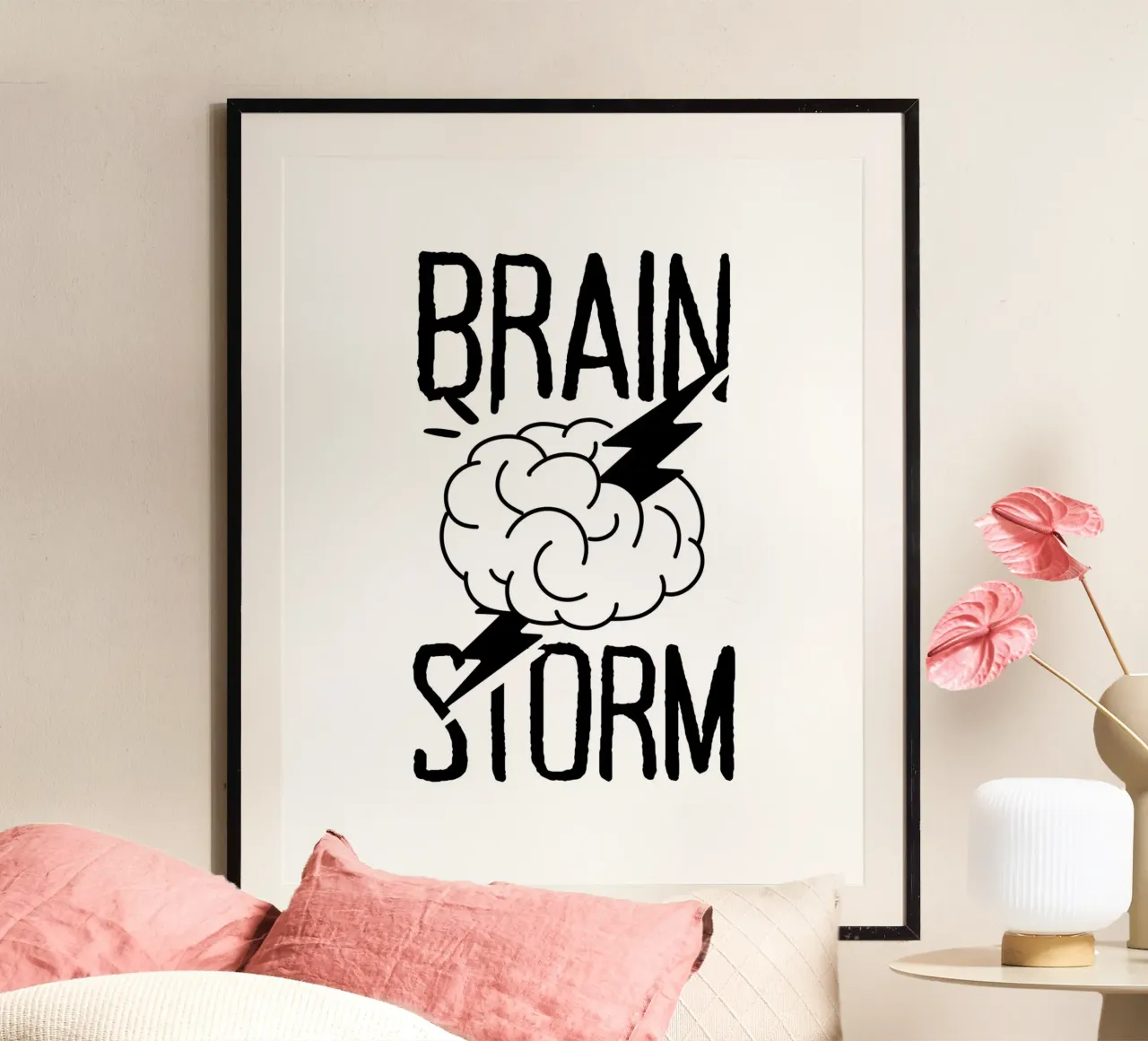 BRAIN STORM poster da BAWA