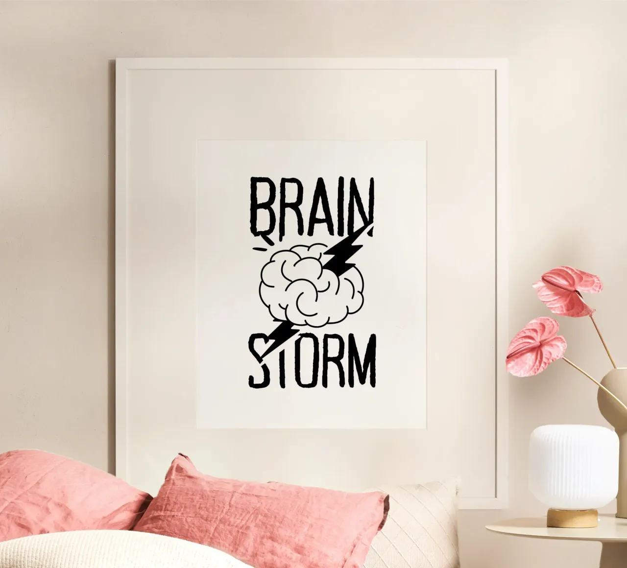 BRAIN STORM poster da BAWA