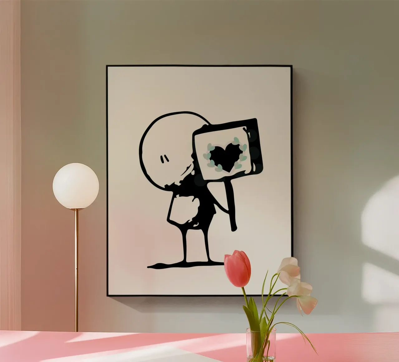 LOOKING FOR LOVE plexiglass da ARTEVO