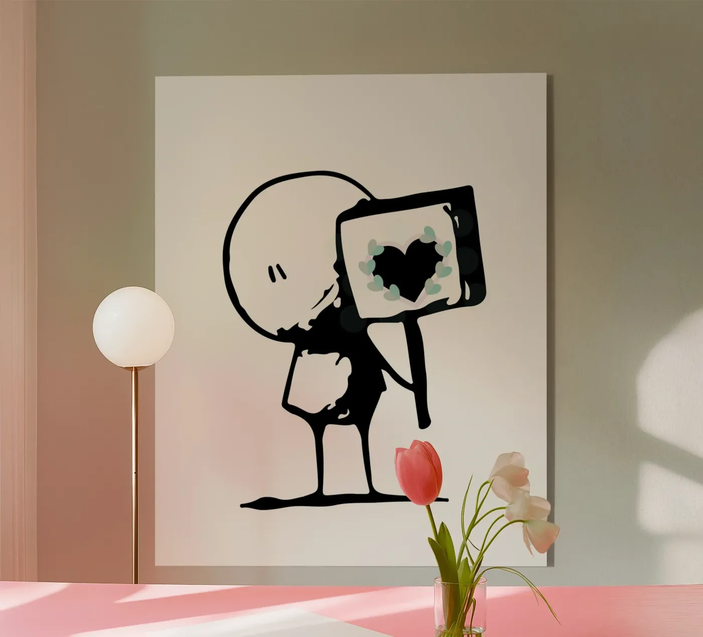 LOOKING FOR LOVE plexiglas de ARTEVO
