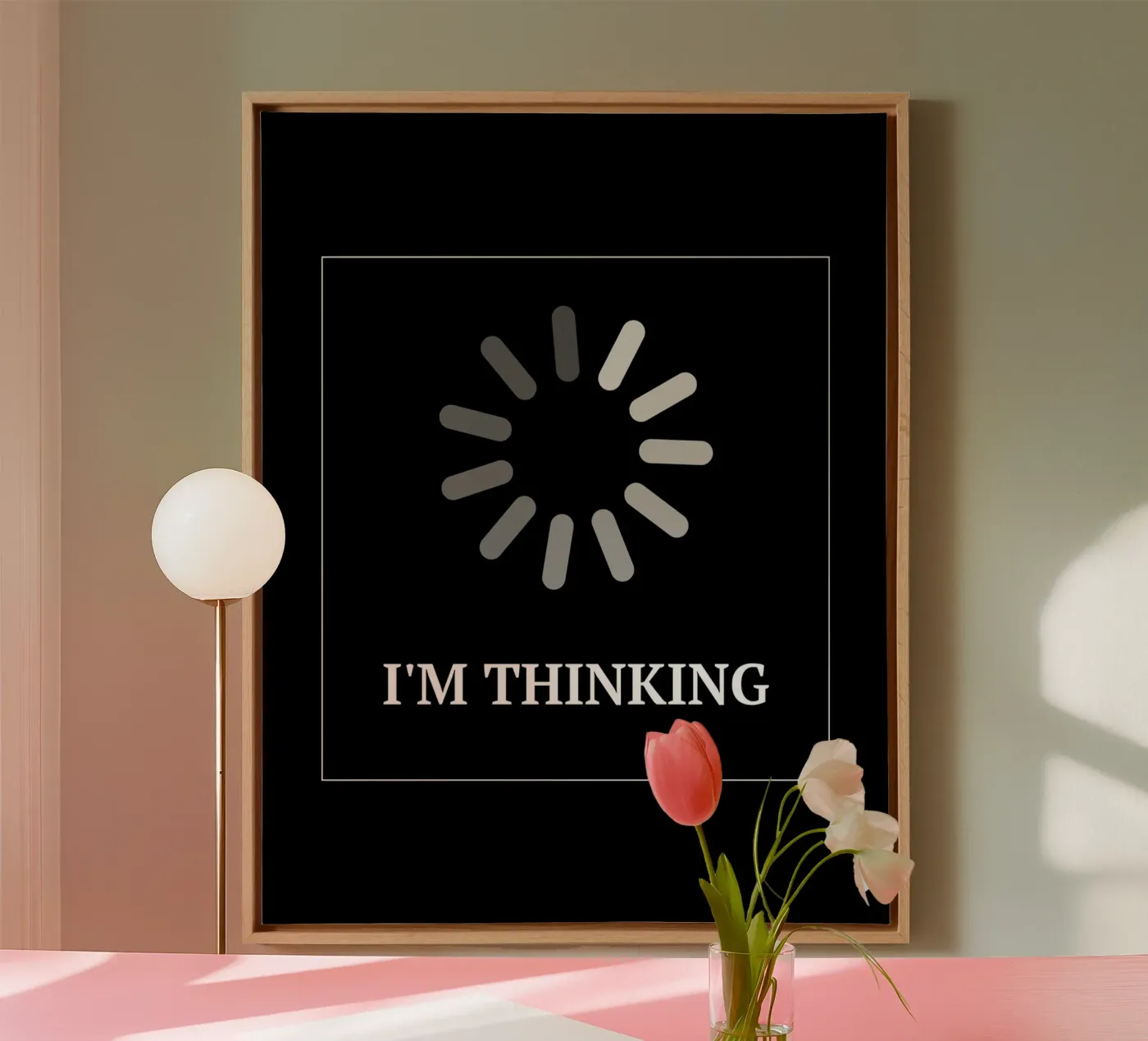 I‘M THINKING tela da BAWA
