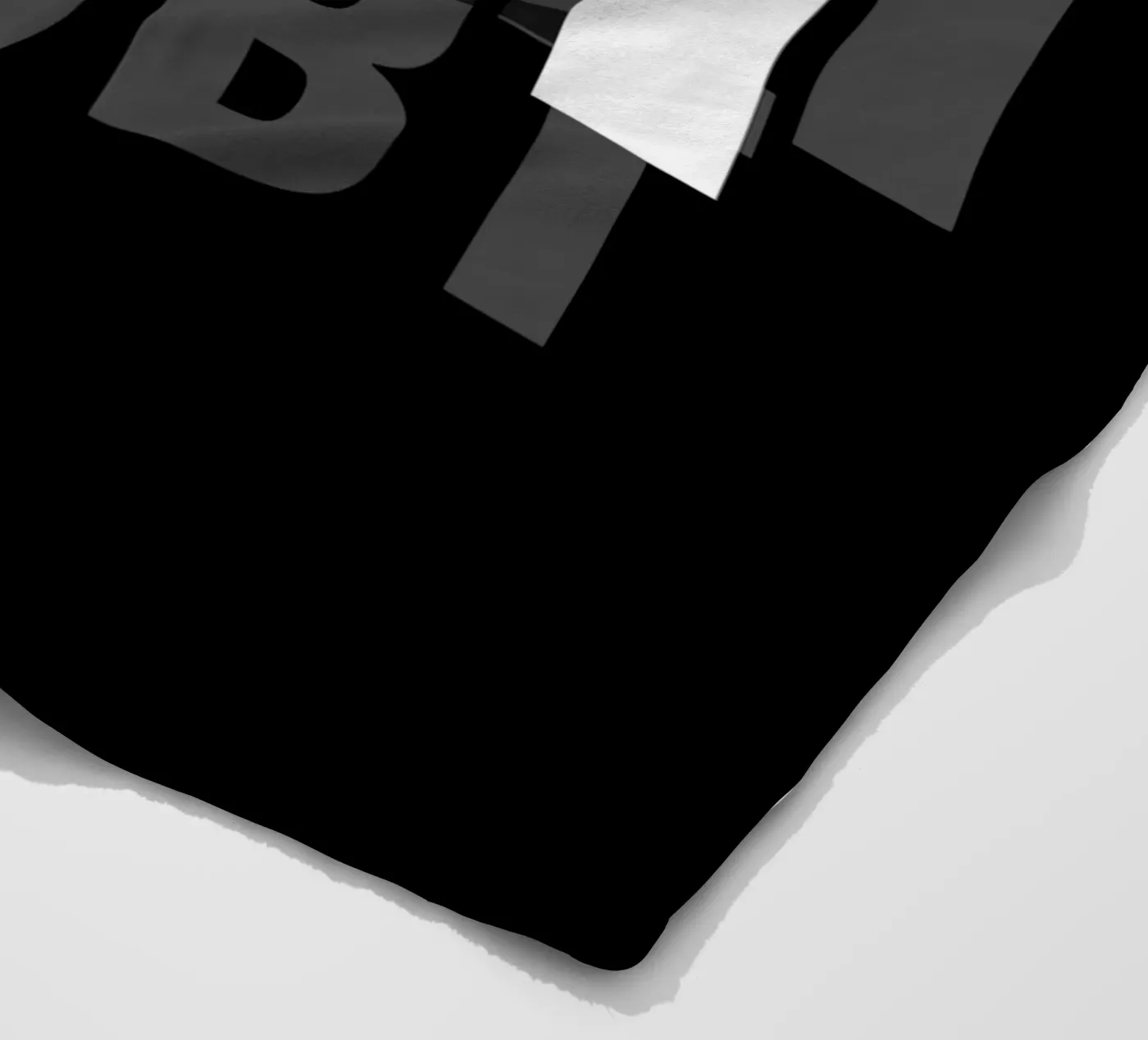 DO IT, DOUBT IT. fleecedeken van BAWA