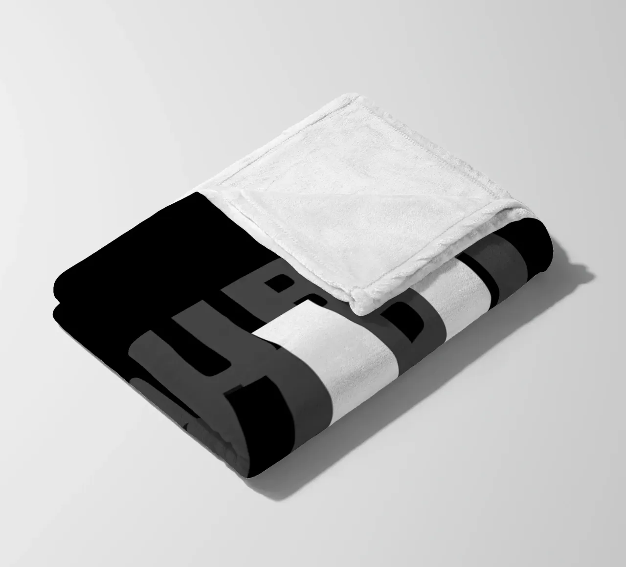 DO IT, DOUBT IT. coperta in pile da BAWA