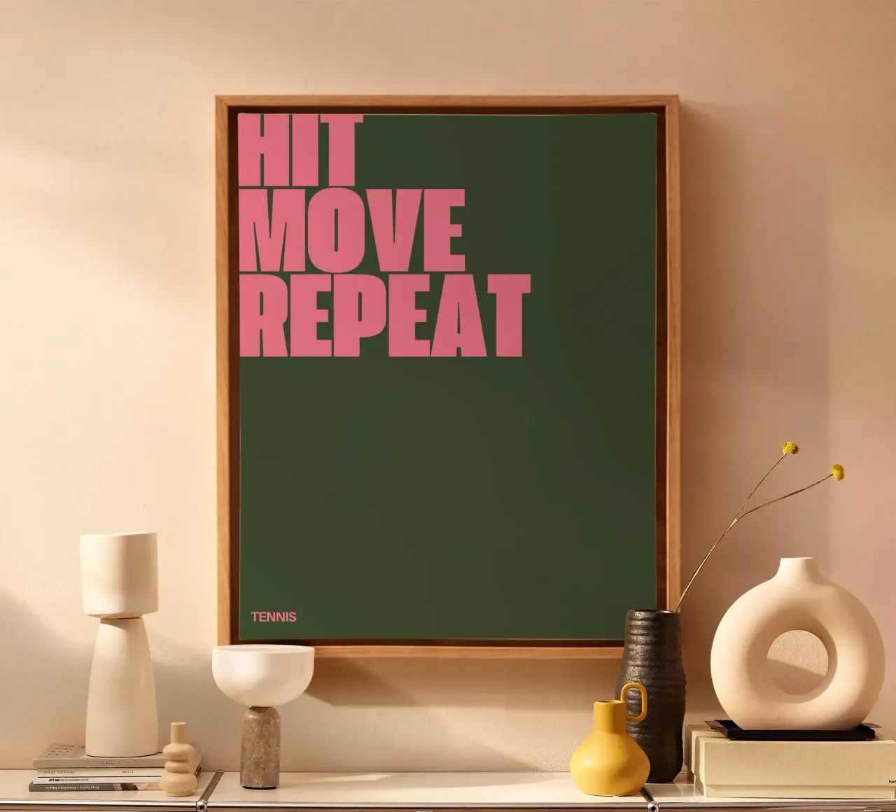 HIT, MOVE, REPEAT tela da ARTEVO