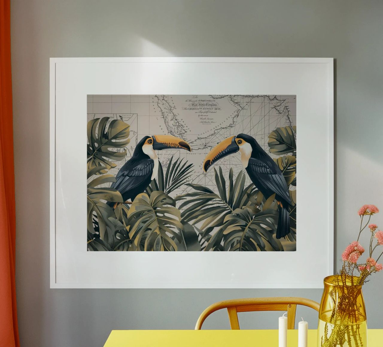 El viaje tropical de los tucanes poster de Andrea Haase Vintage World