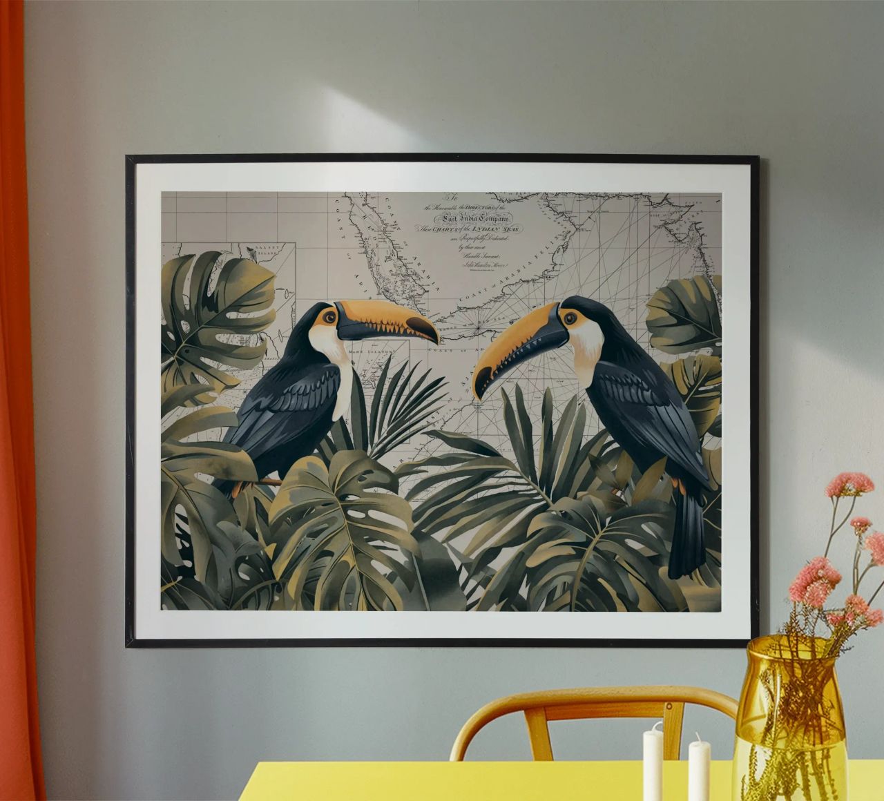 El viaje tropical de los tucanes poster de Andrea Haase Vintage World