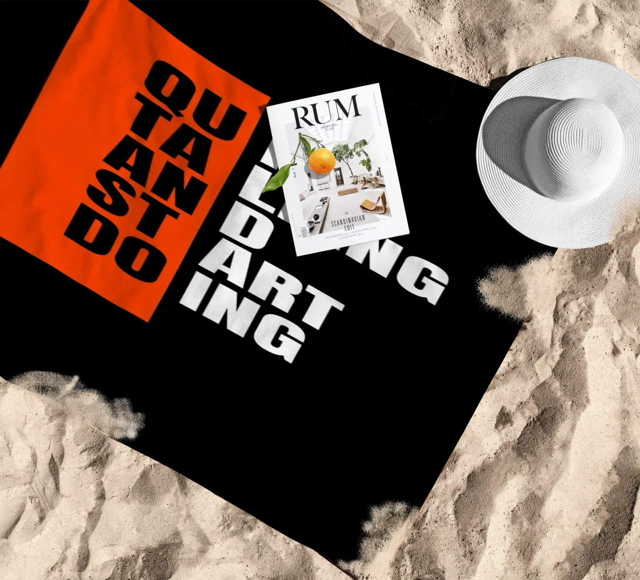 QUIT TALKING AND START DOING telo mare da ARTEVO