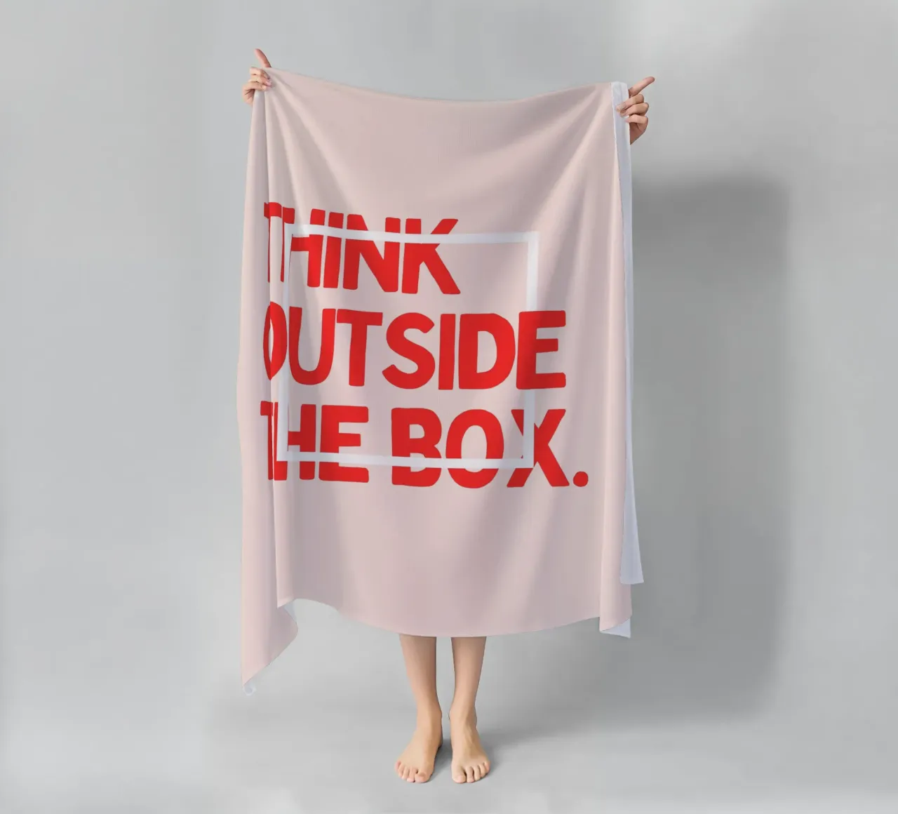 THINK OUTSIDE THE BOX telo mare da ARTEVO