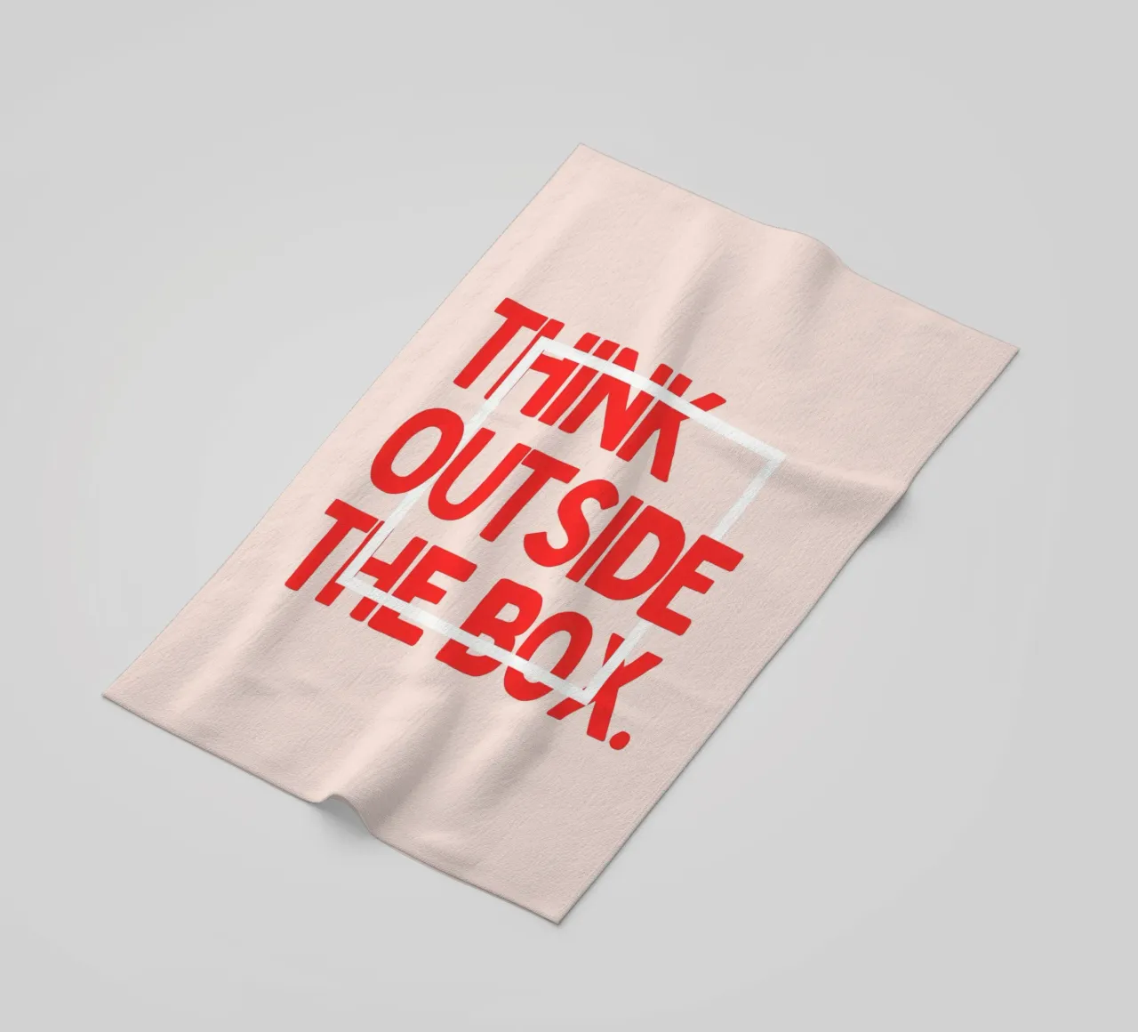 THINK OUTSIDE THE BOX telo mare da ARTEVO