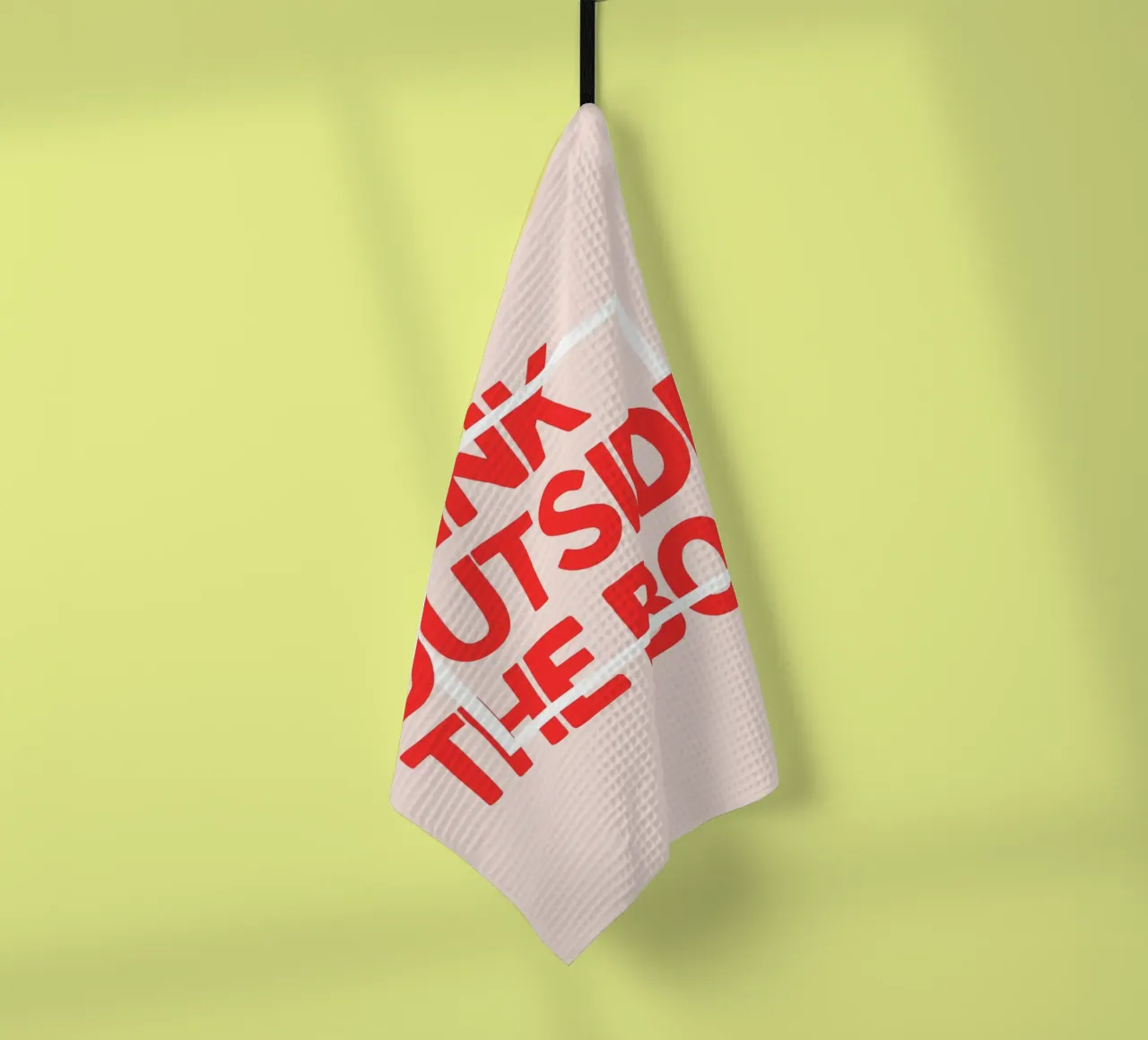 THINK OUTSIDE THE BOX canovaccio da cucina da ARTEVO