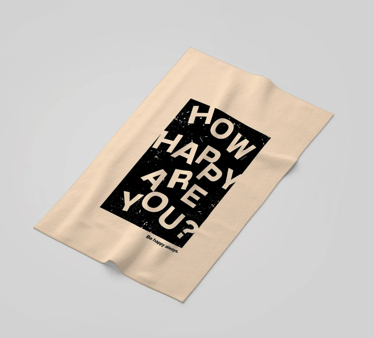 HOW HAPPY ARE YOU telo mare da ARTEVO