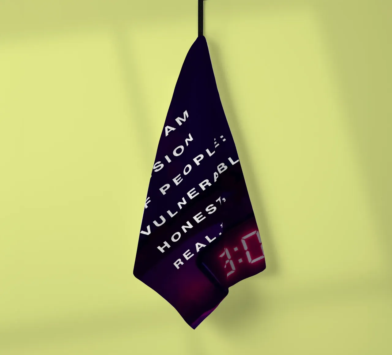 THE 3 AM VERSION canovaccio da cucina da ARTEVO