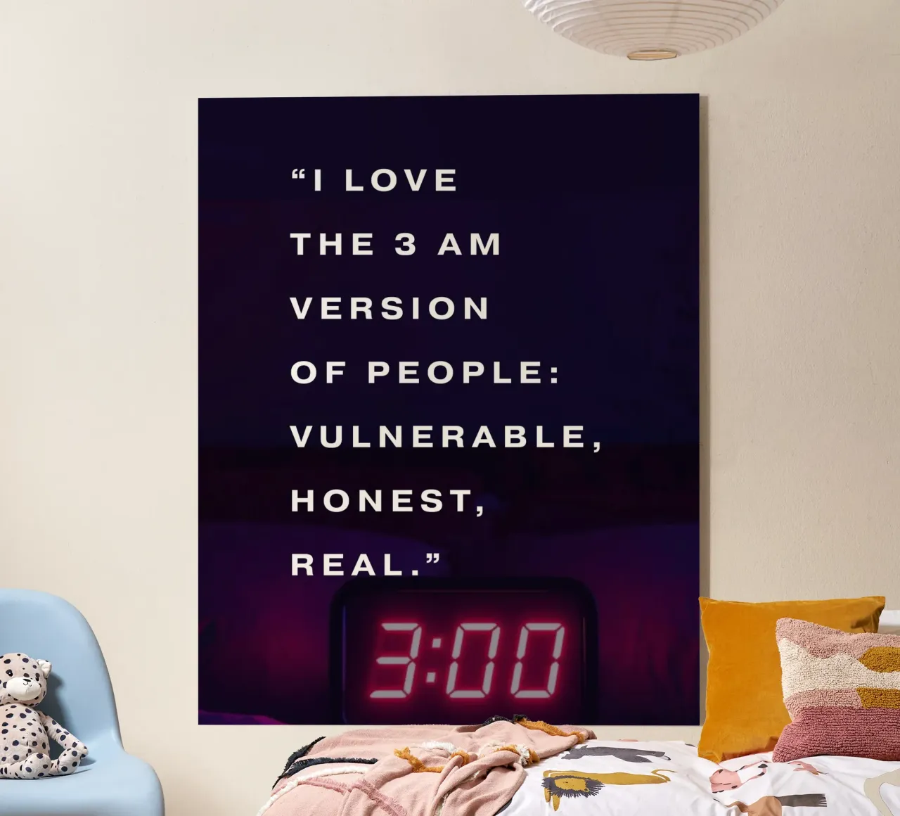 THE 3 AM VERSION plexiglass da ARTEVO