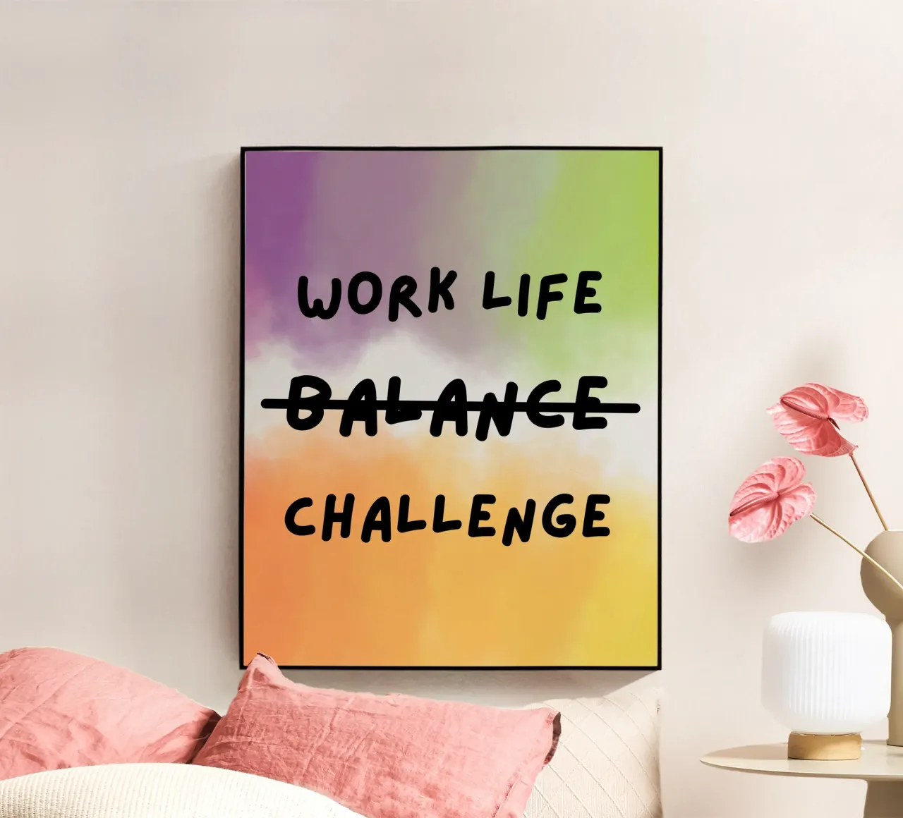 WORK LIFE CHALLENGE plexiglass da ARTEVO