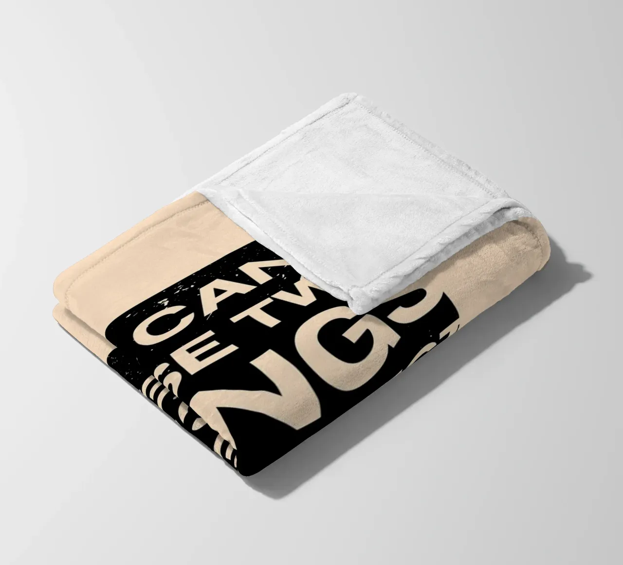 YOU CAN‘T CHASE TWO THINGS coperta in pile da ARTEVO