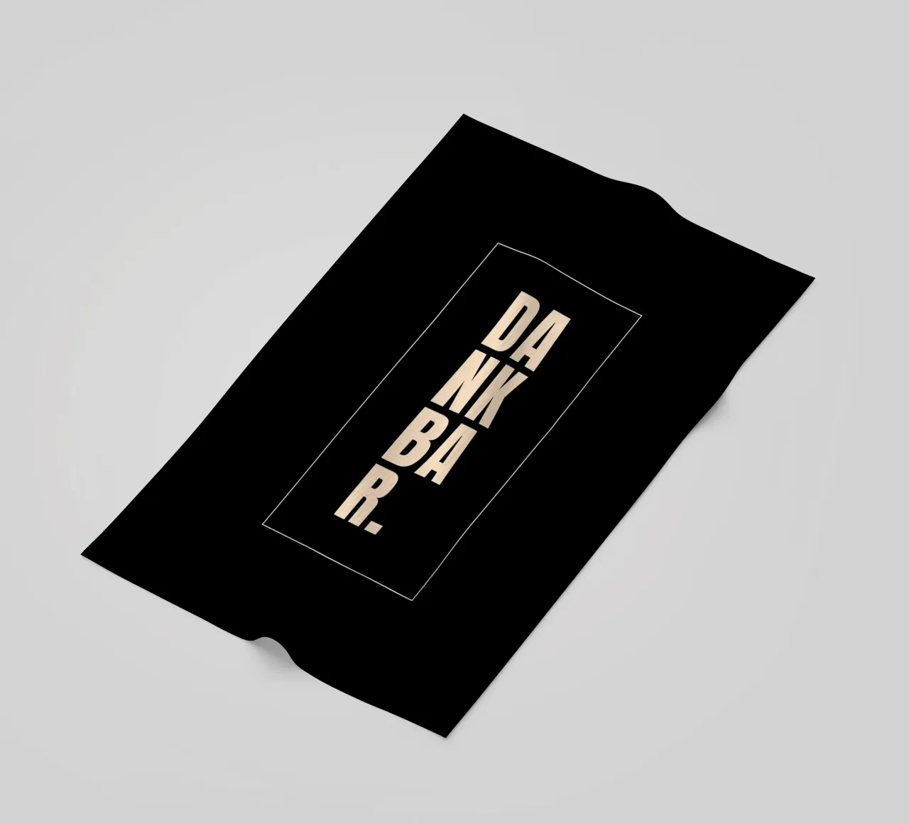 DANKBAR beach towel by BAWA