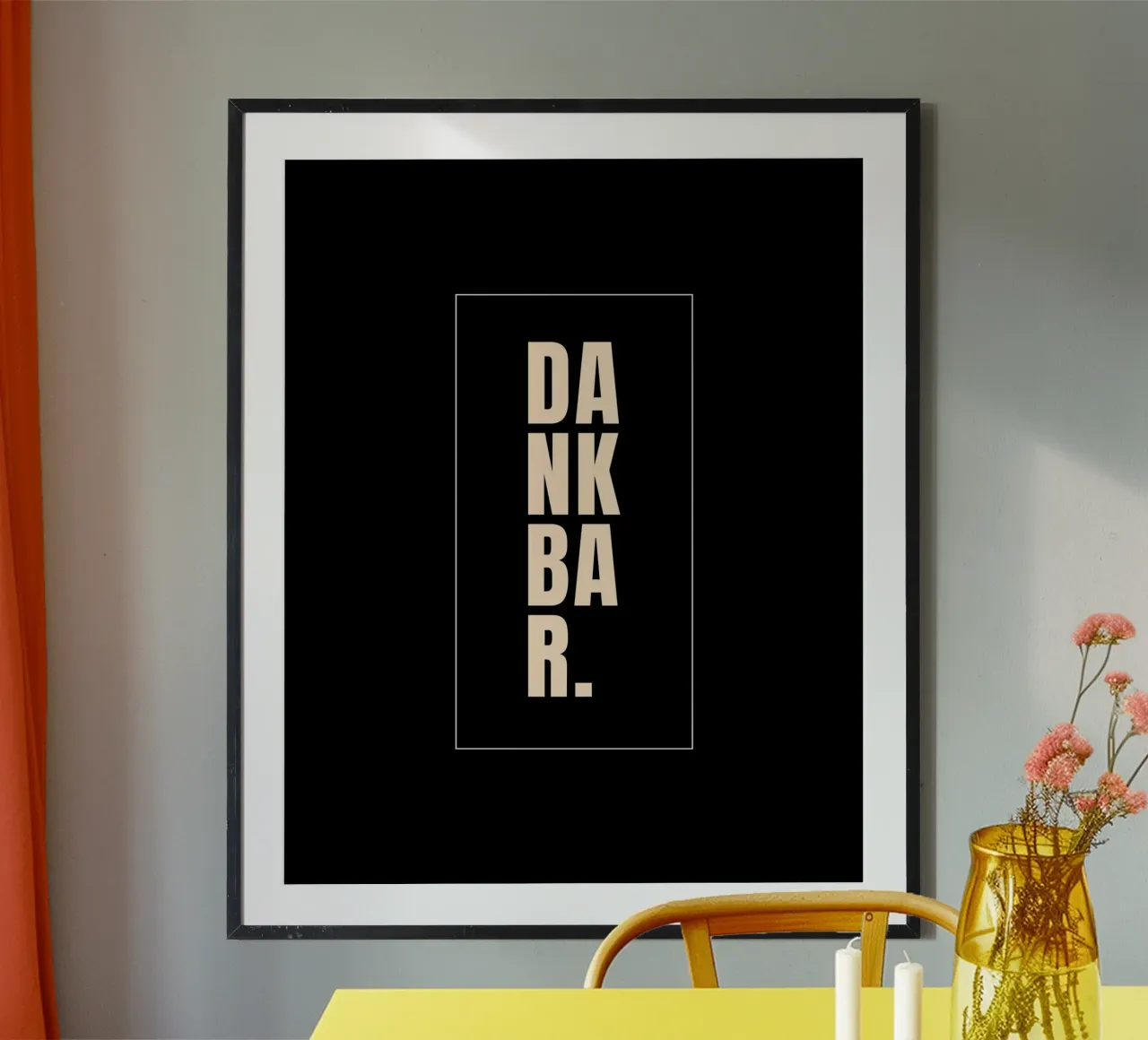 DANKBAR poster da BAWA