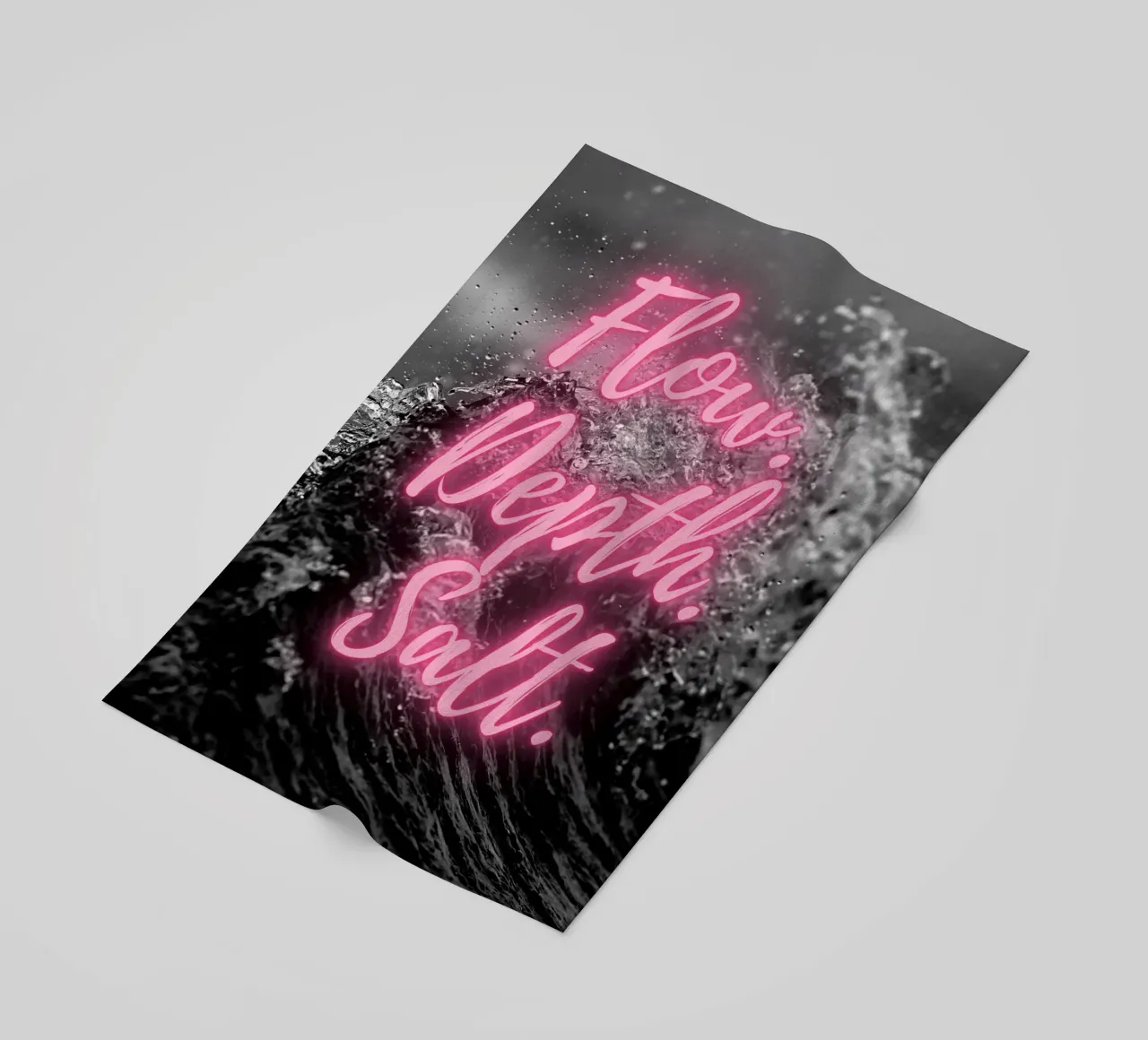 FLOW. DEPTH. SALT. telo mare da ARTEVO