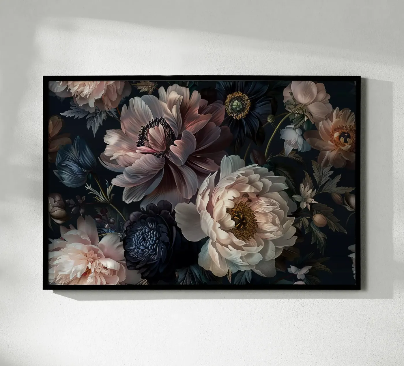 Bloomy Baroque Regency Flower Pattern poster by Andrea Haase Vintage World