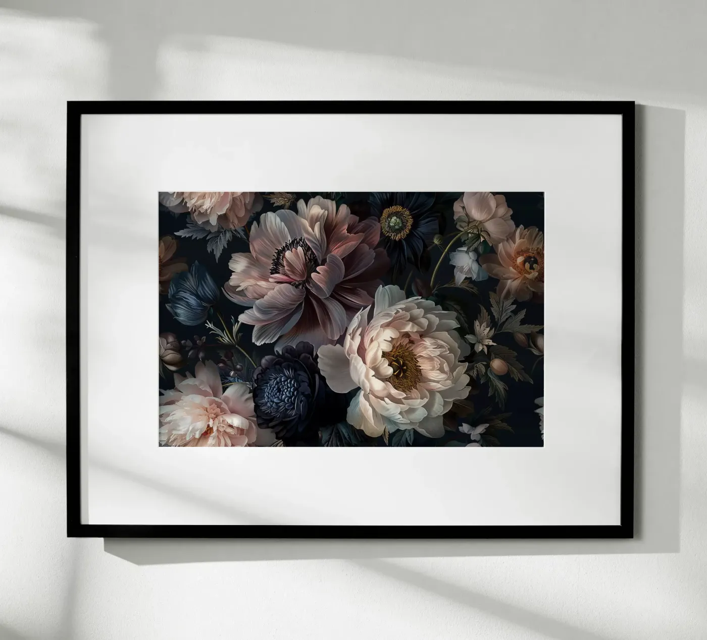 Bloomy Baroque Regency Flower Pattern poster by Andrea Haase Vintage World