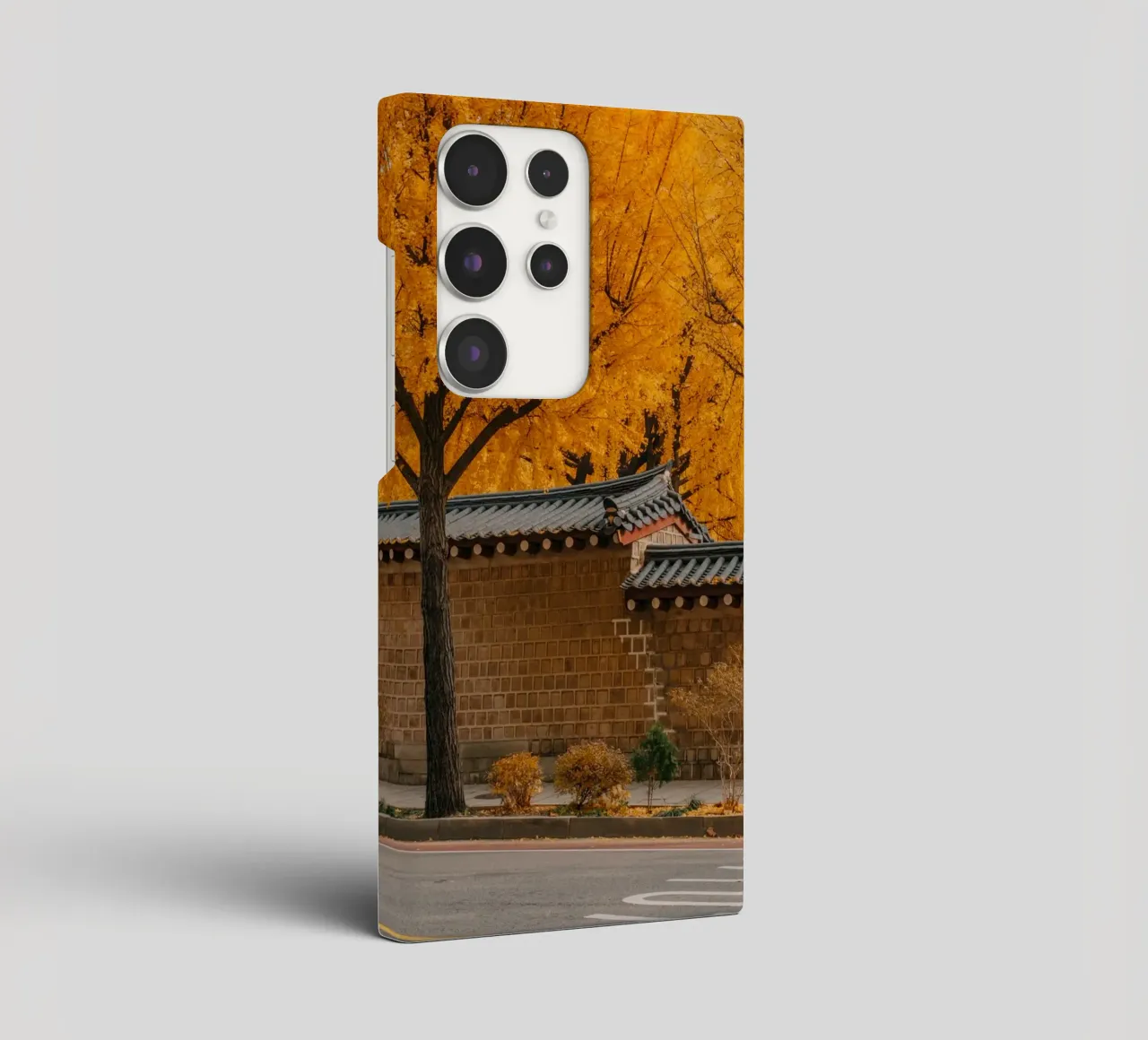 Alberi di ginkgo dorati a Seul, Corea del Sud cover samsung da mbgraphx2