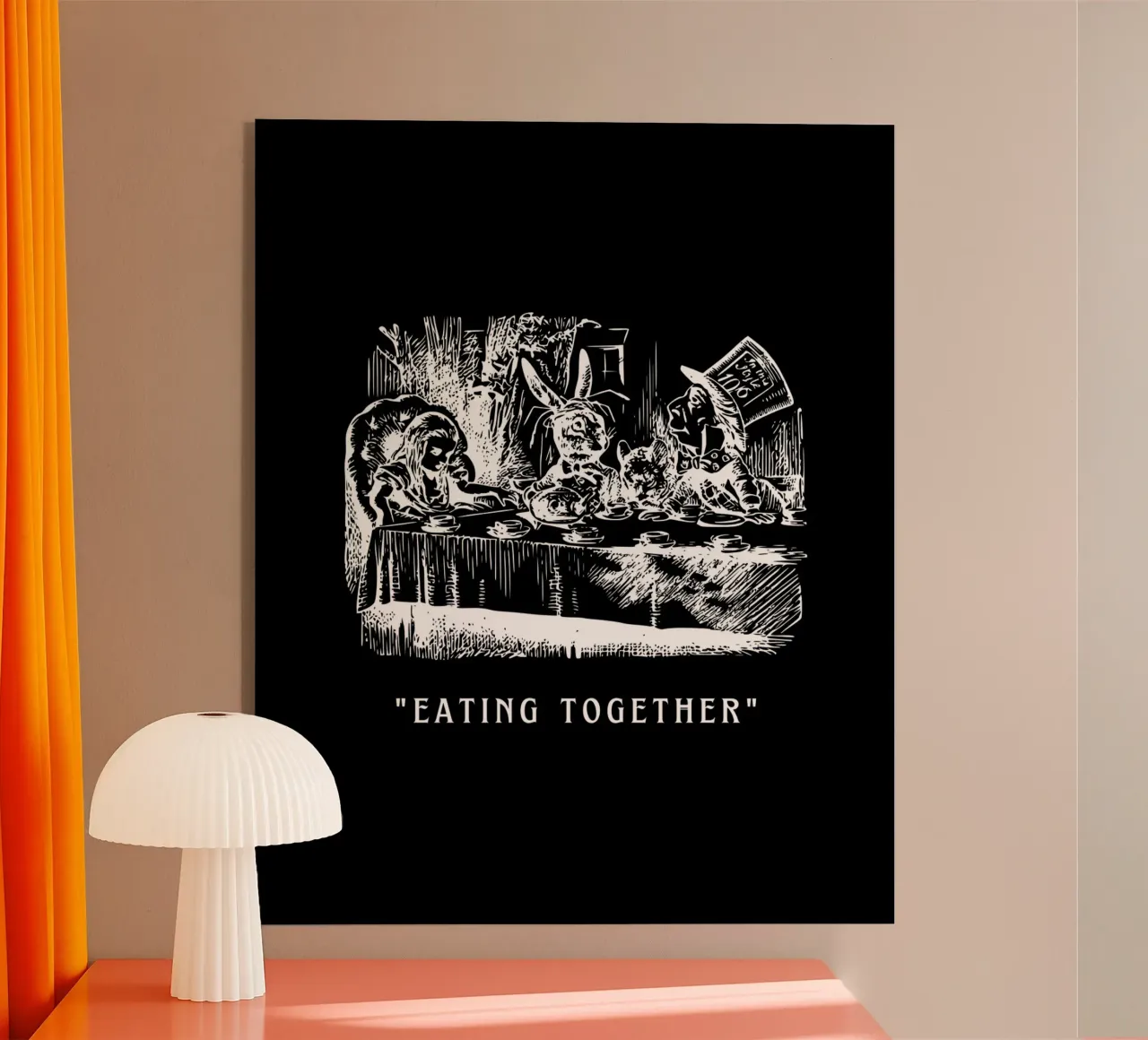 EATING TOGETHER plexiglass da BAWA