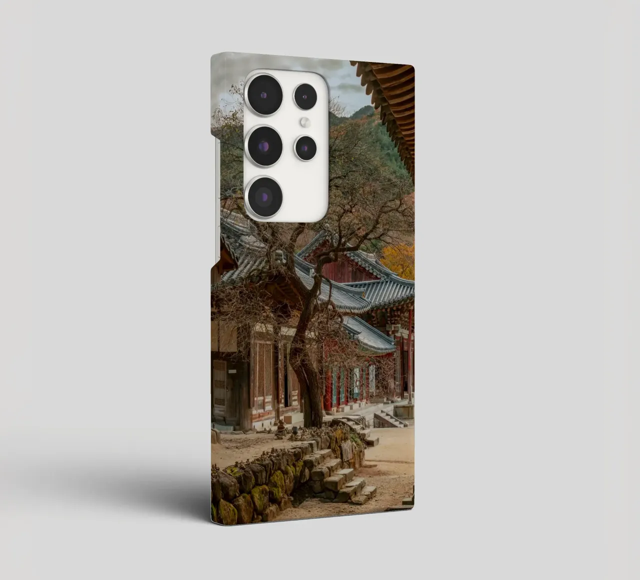 Vecchio albero del tempio di Hwaeomsa, Corea del Sud cover samsung da mbgraphx2