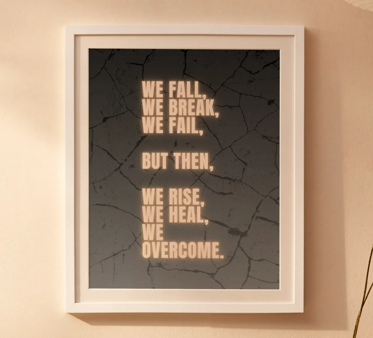 WE FALL, WE BREAK, WE FAIL carta hahnemühle da BAWA