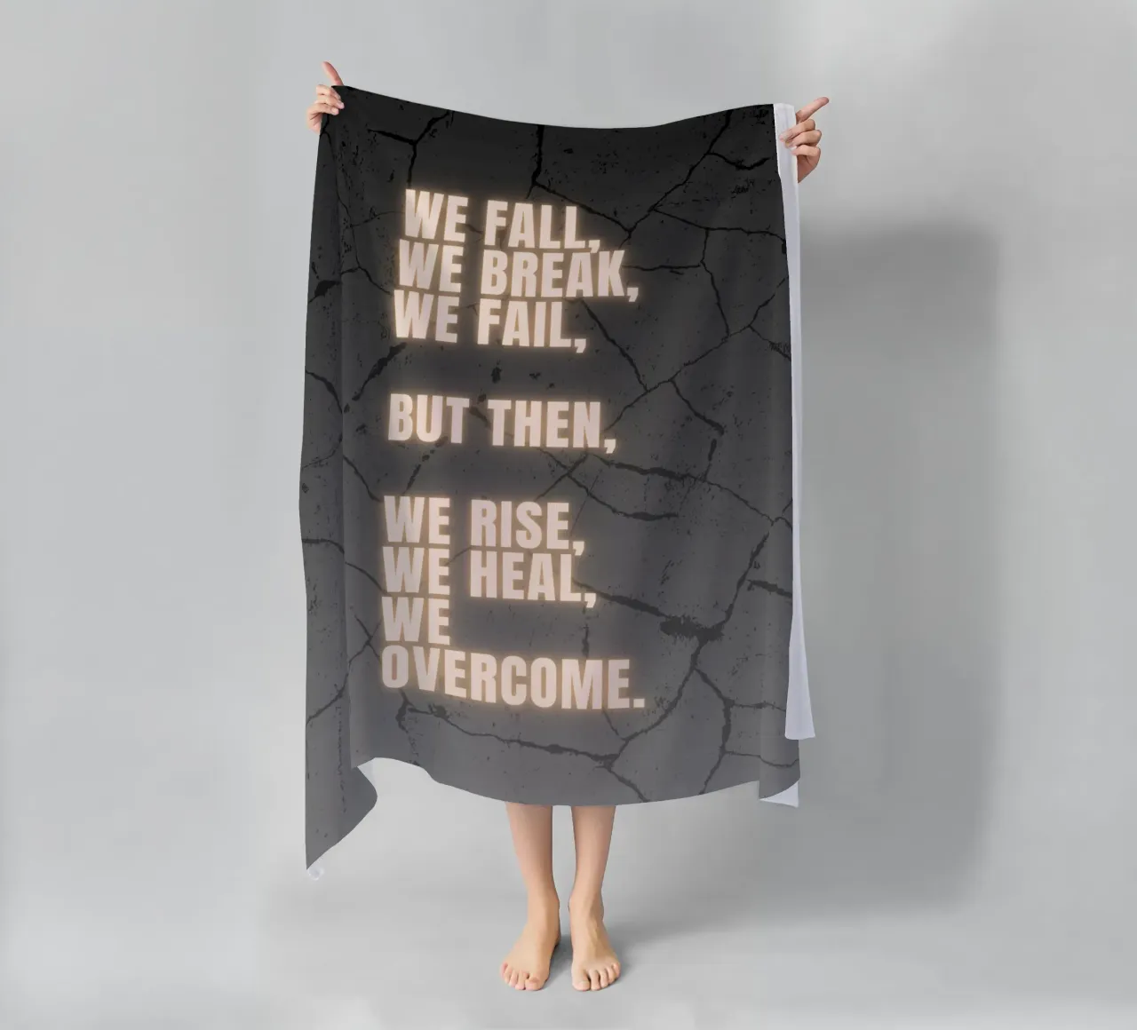 WE FALL, WE BREAK, WE FAIL telo mare da BAWA