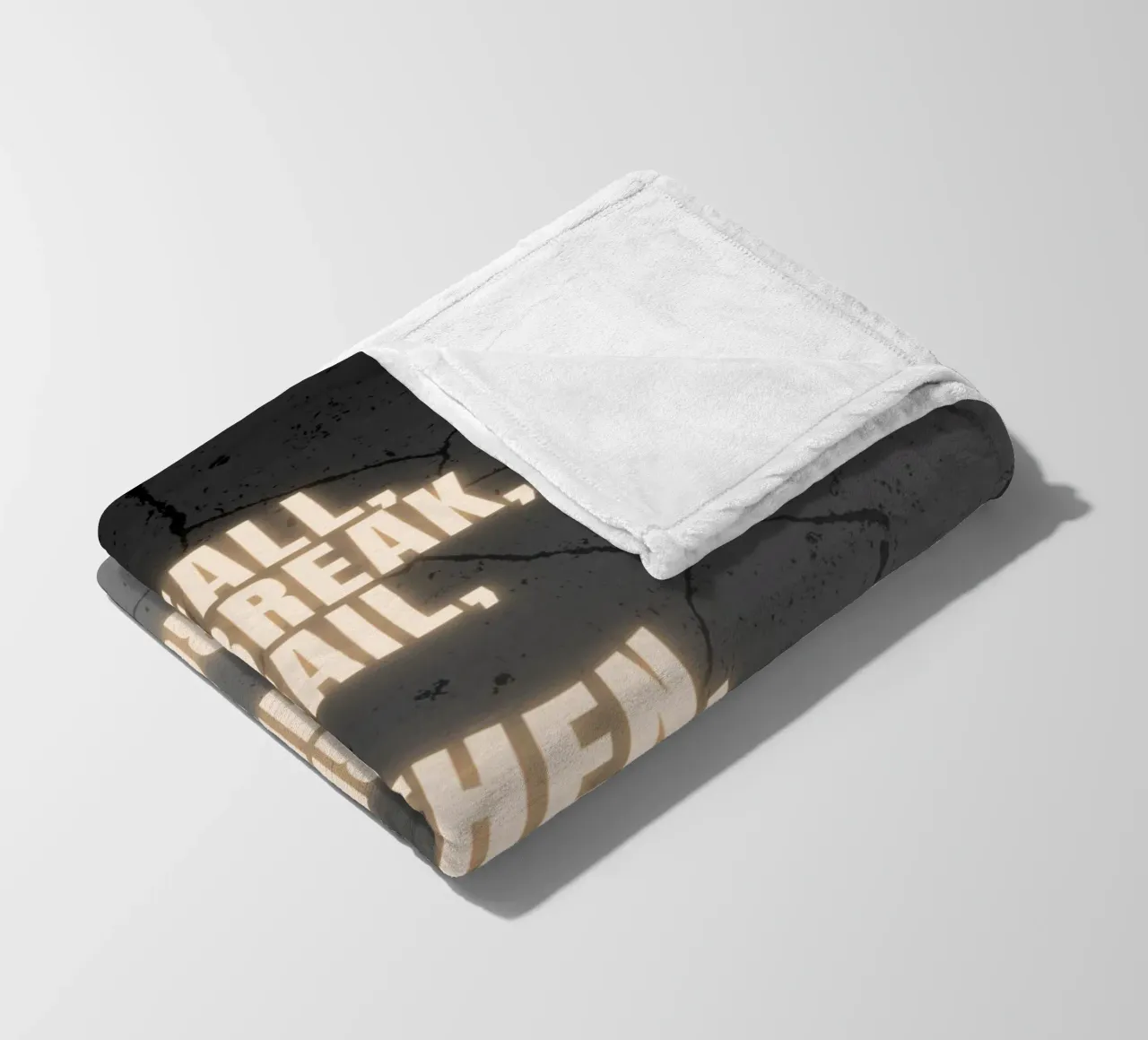 WE FALL, WE BREAK, WE FAIL coperta in pile da BAWA