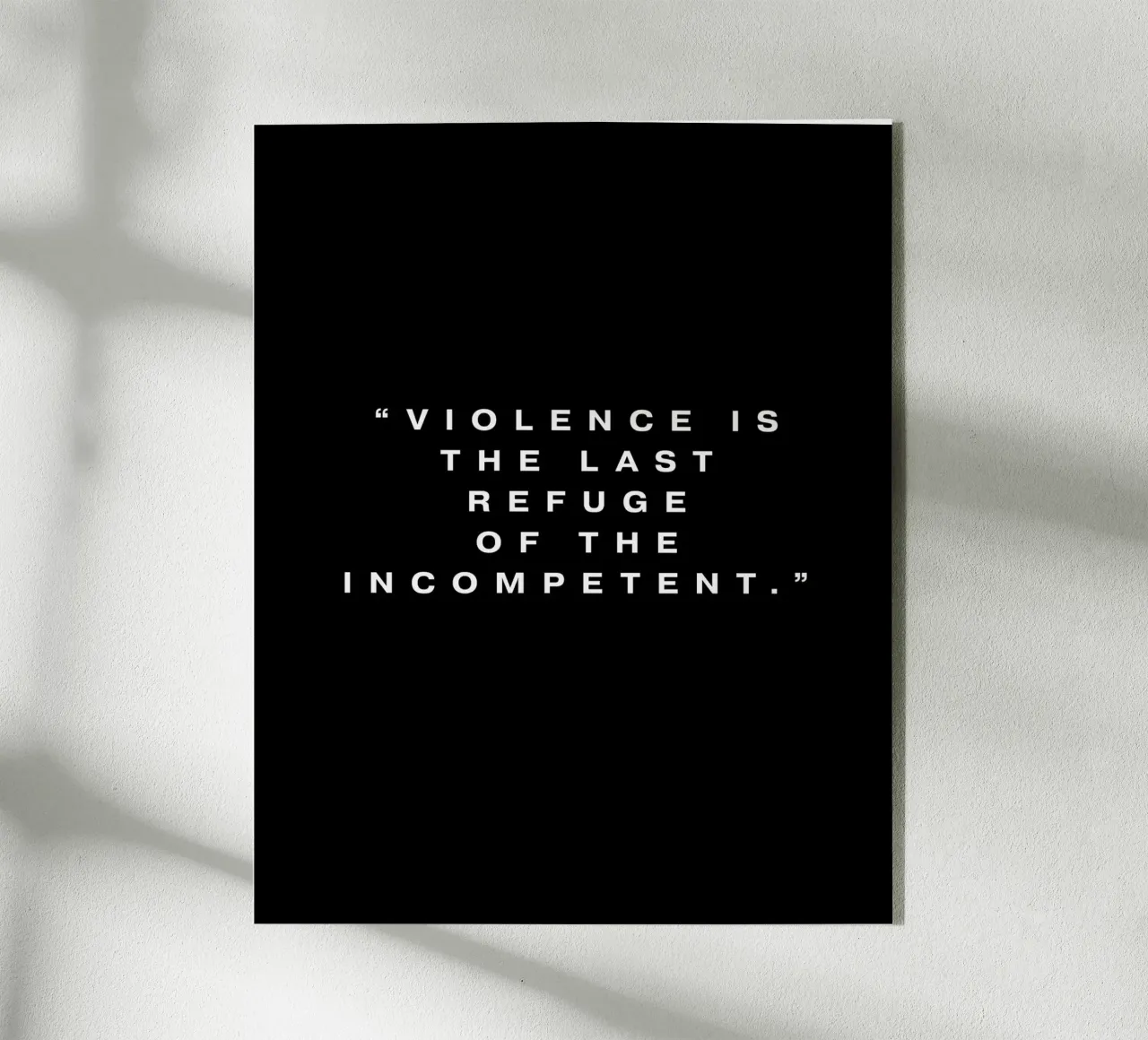 VIOLENCE plexiglass da BAWA