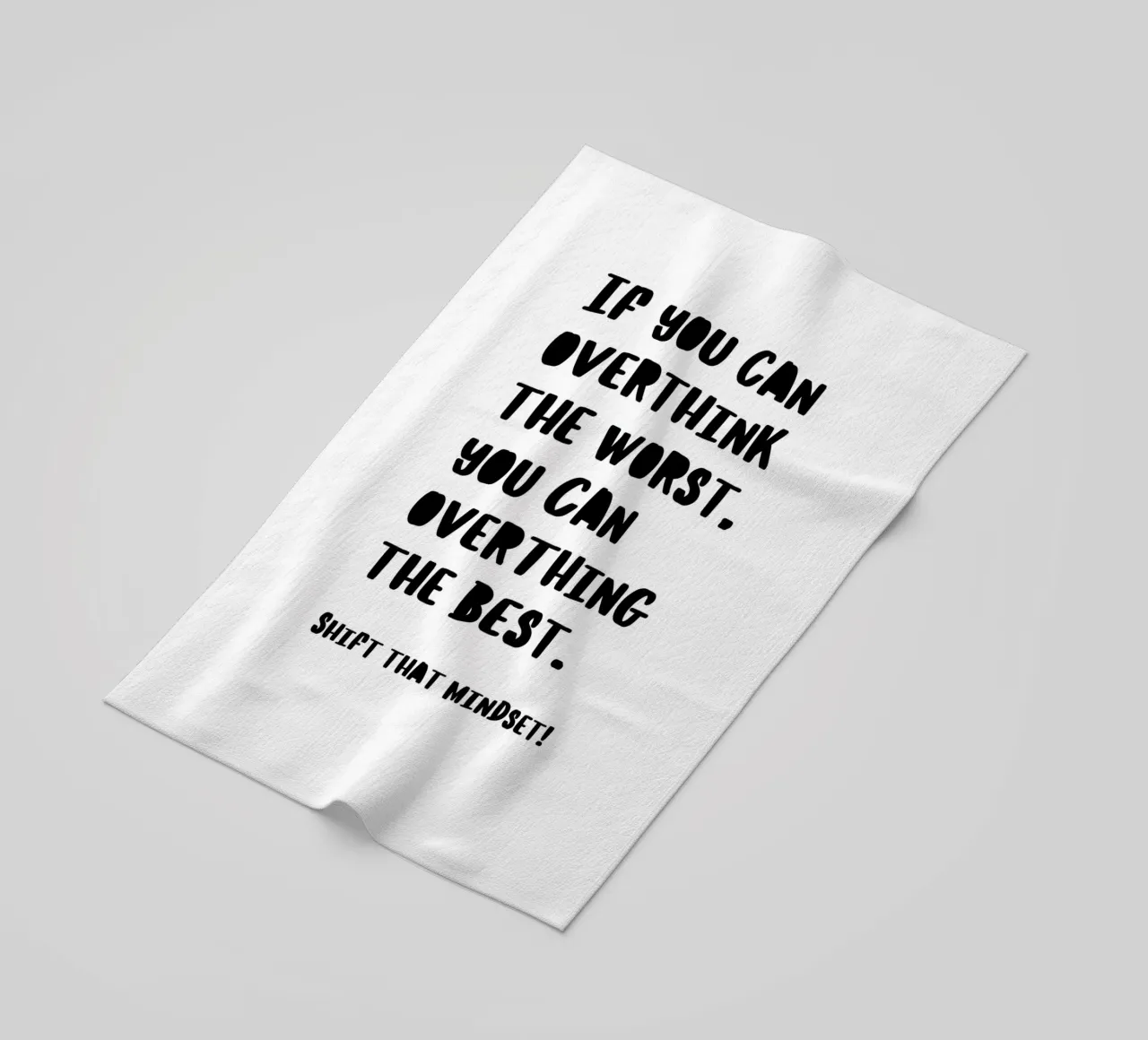 SHIFT THAT MINDSET telo mare da BAWA