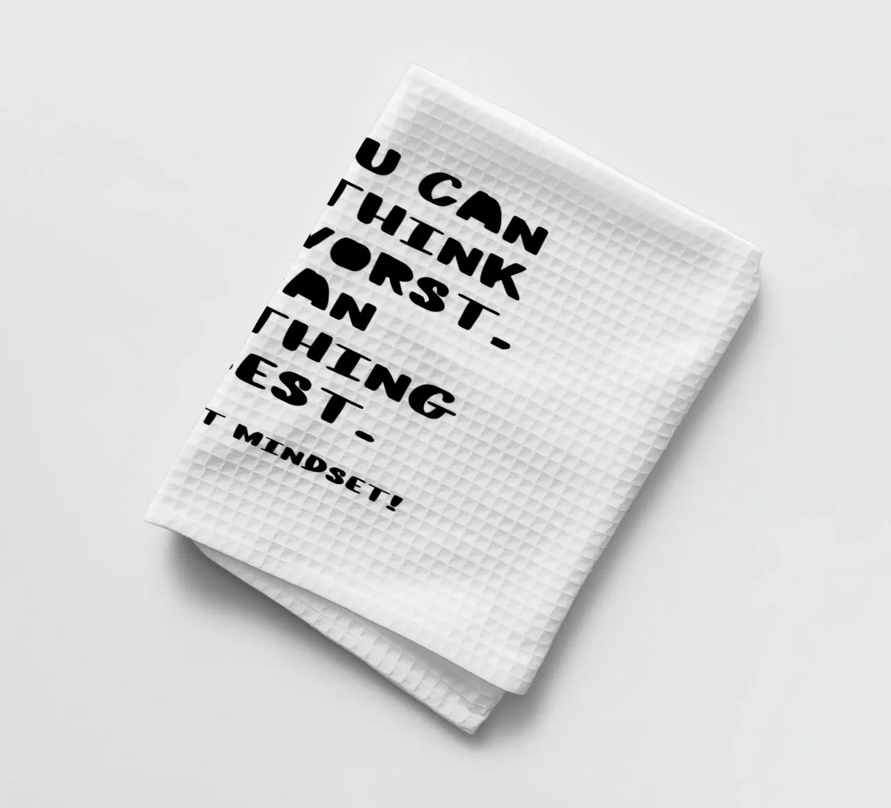 SHIFT THAT MINDSET canovaccio da cucina da BAWA