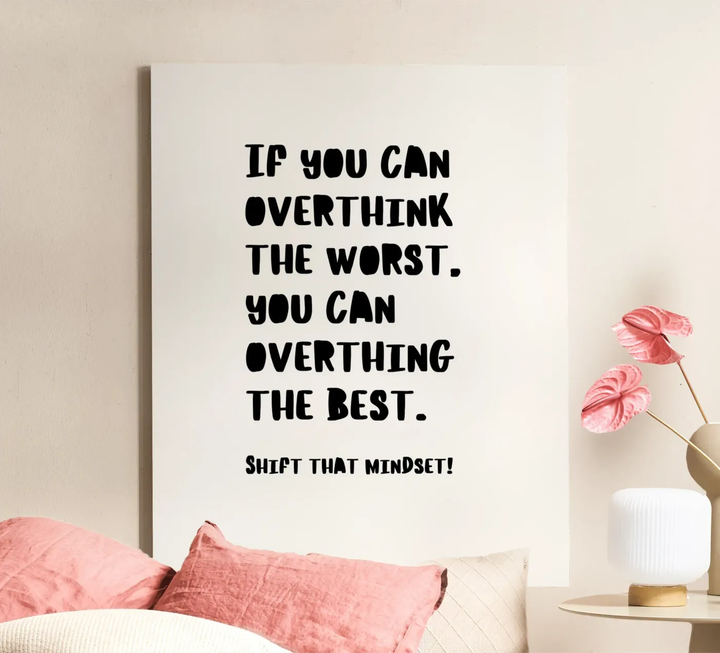 SHIFT THAT MINDSET tela da BAWA