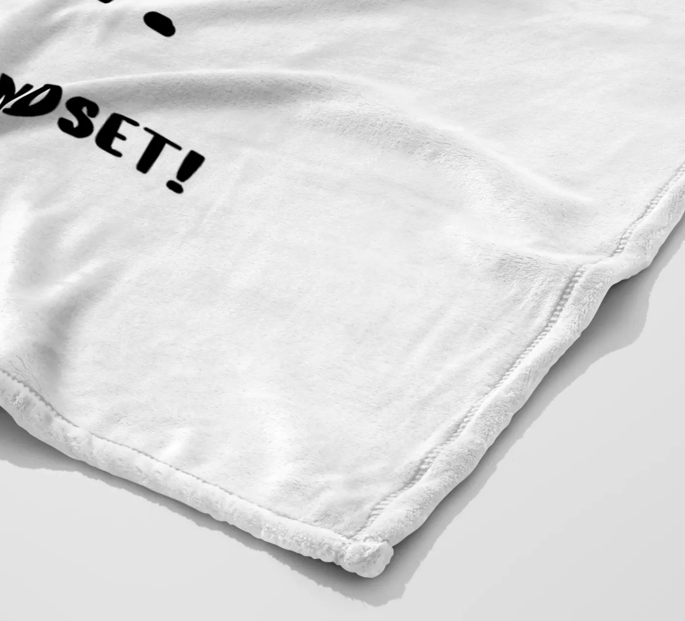 SHIFT THAT MINDSET Fleecedecke von BAWA