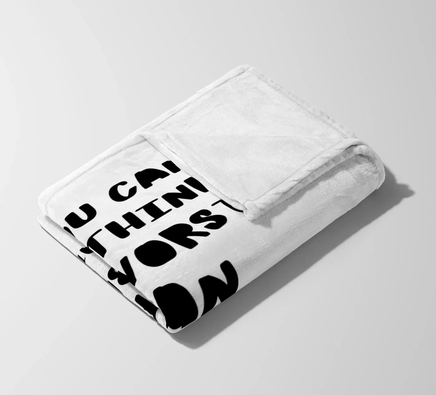 SHIFT THAT MINDSET Fleecedecke von BAWA