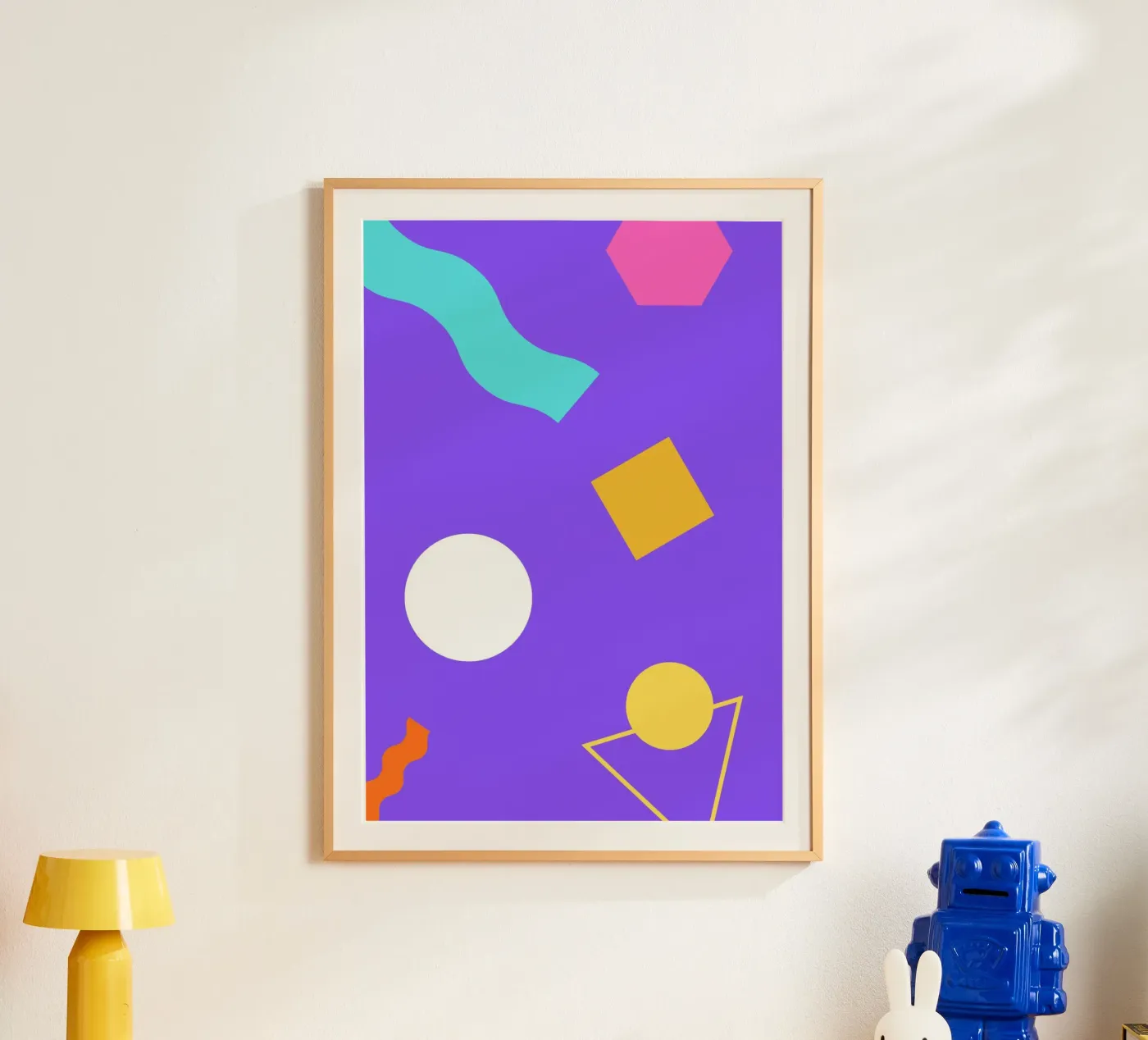 Abstrakt III poster da Tabea Jule