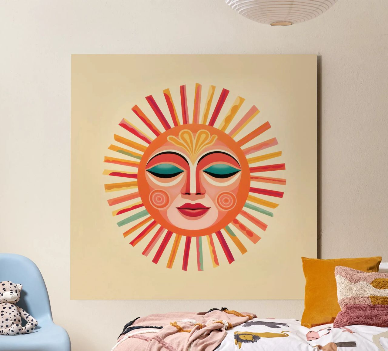 Volto solare estroso Boho alluminio dibond da Andrea Haase Modern Home